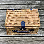 Picnic basket GARDEN brown for 2 people