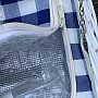 Picnic basket GARDEN white for 4 people