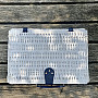 Picnic basket GARDEN white for 4 people