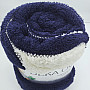 Sheep-sheep blanket NAVY BLUE