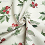 Luxurious decorative fabric HOLLY GREEN