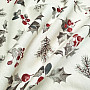 Luxurious decorative fabric HOLLY GREY