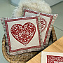 Tapestry pillowcase HEART IN A BOX 2
