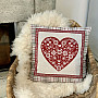 Tapestry pillowcase HEART IN A BOX 1