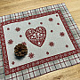 Tapestry tablecloth and scarf HEART IN KARA