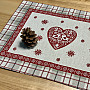 Tapestry tablecloth and scarf HEART IN KARA