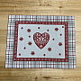 Tapestry tablecloth and scarf HEART IN KARA