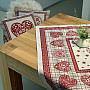 Tapestry tablecloth and scarf HEART IN KARA