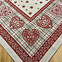 Tapestry tablecloth and scarf HEART IN KARA