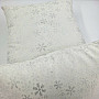 Christmas decorative cover SILVER FLAKES