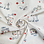 Children&#39;s fabric TEDDY BEAR red