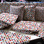 Decorative fabric CHESS BIG 2 cm
