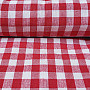 Decorative fabric KANAFAS red 1x1 cm