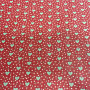 Cotton fabric MINI HEART red combination 04