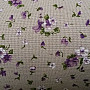 Decorative fabric ELENA tiny purple violets