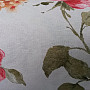 Decorative fabric ESTER roses red combination