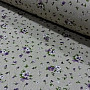 Decorative fabric ELENA tiny purple violets