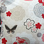 Decorative cushion cover FLOW RED