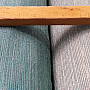 Chenille fabric ELIA combination of turquoise