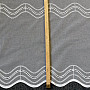 Curtain with embroidered border 375