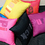 Decorative cushion cover COLORS RED