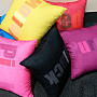 Decorative cushion cover COLORS RED