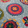 Carpet MANDALA greyblue