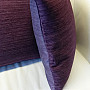 Chenille pillow-case ELIA purple