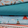 Decorative fabric INDIAN TEPEE