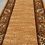 Carpet tread FELIKS leaves beige