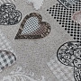 Decorative fabric MAX LOVE grey