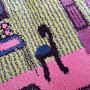 Children&#39;s carpet KIDS ZÁMEK pink