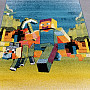 children´s carpet MINECRAFT