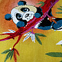 children´s carpet Panda on the tree