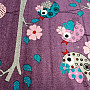 Children&#39;s rug BELLA BIRDS lilac