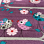 Children&#39;s rug BELLA BIRDS lilac