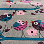 Children's rug BELLA BIRDS gray