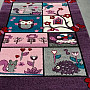 Children&#39;s rug ANIMALS lilac