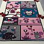 Children&#39;s rug ANIMALS cream