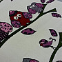 Childrens carpet BELLA  OWLS cream
