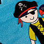 Childrens piece rug PIRATE