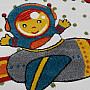 Children&#39;s rug ASTRONAUT