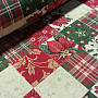 Tapestry fabric Christmas rose HOLLY
