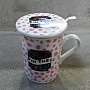 Mug with lid and strainer SUMMER RIDE 280ml