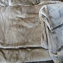 Microflannel bedding UNI gray-beige