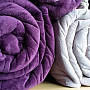 Microfiber blanket EXTRA SOFT SHEEP purple