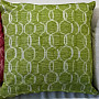 Decorative cushion cover DAKAR green