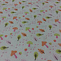 Decorative fabric MUSHROOM pink