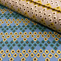 Decorative fabric ETHNO DOZALI bleu