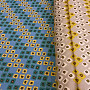 Decorative fabric ETHNO DOZALI bleu